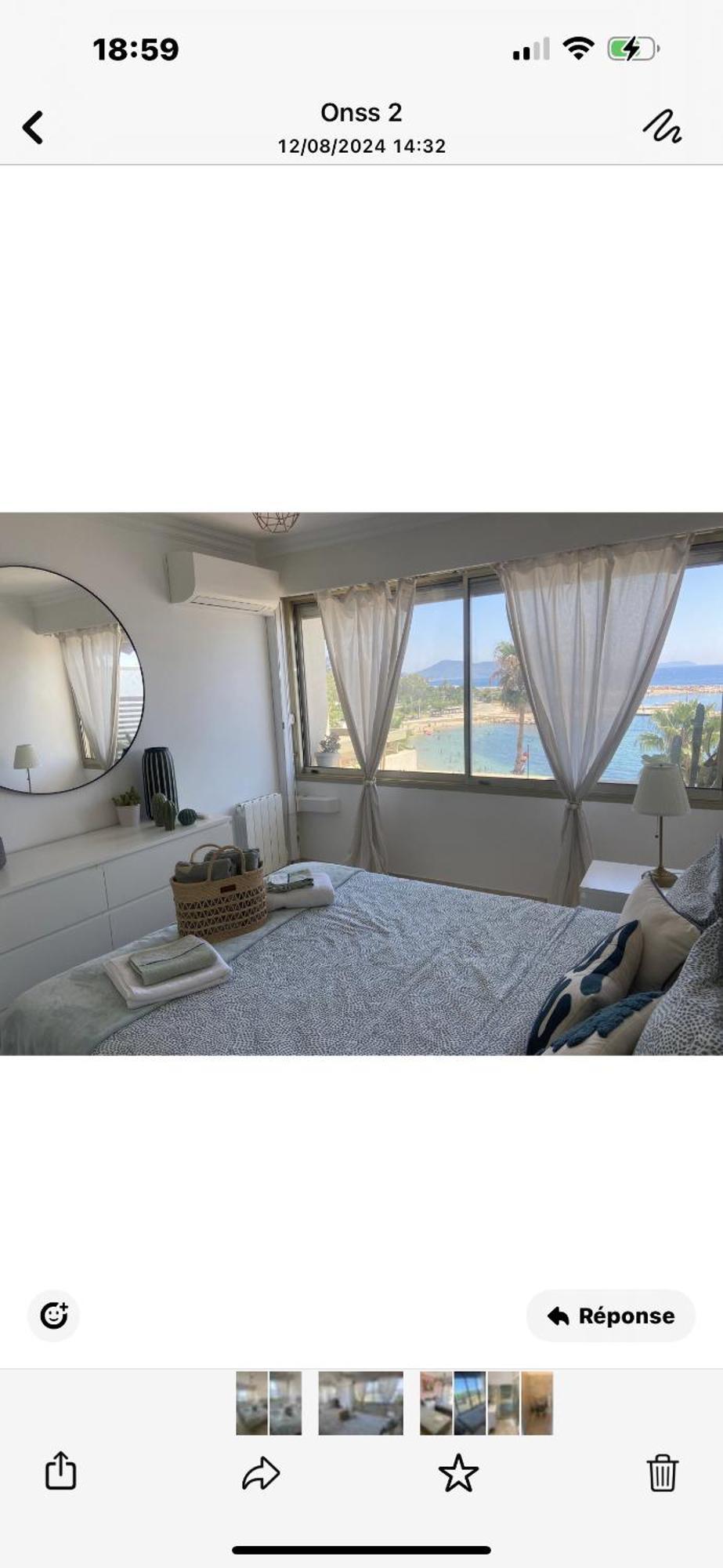 Appartement Panoramique Sur Mer Toulon Bagian luar foto