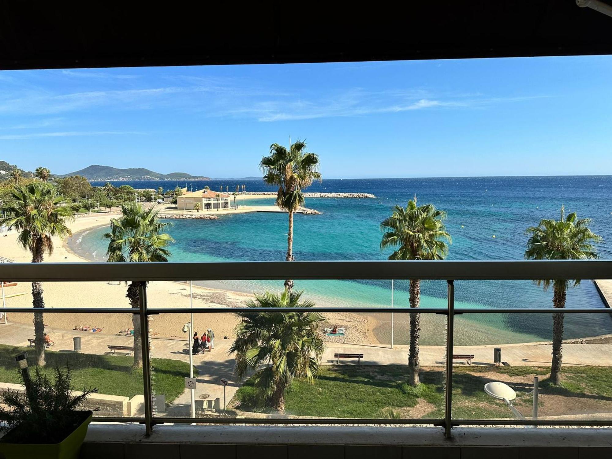 Appartement Panoramique Sur Mer Toulon Bagian luar foto